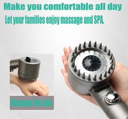 Premium Shower Head with Removable Handle