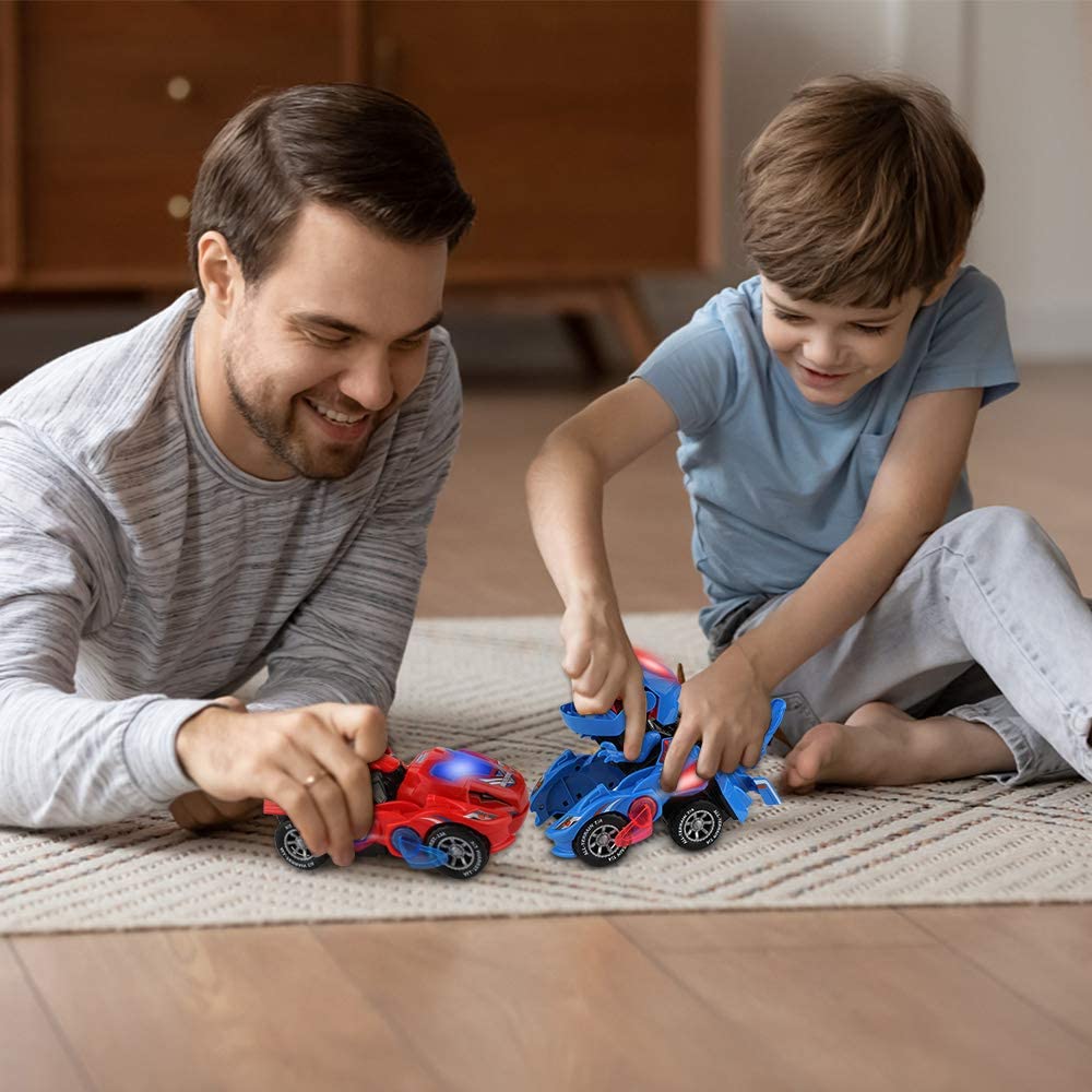Cool Convertible Dino Vehicle Toy