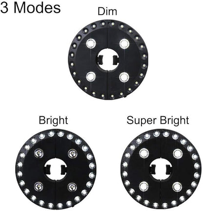 Bright Outdoor Patio Umbrella LED Light