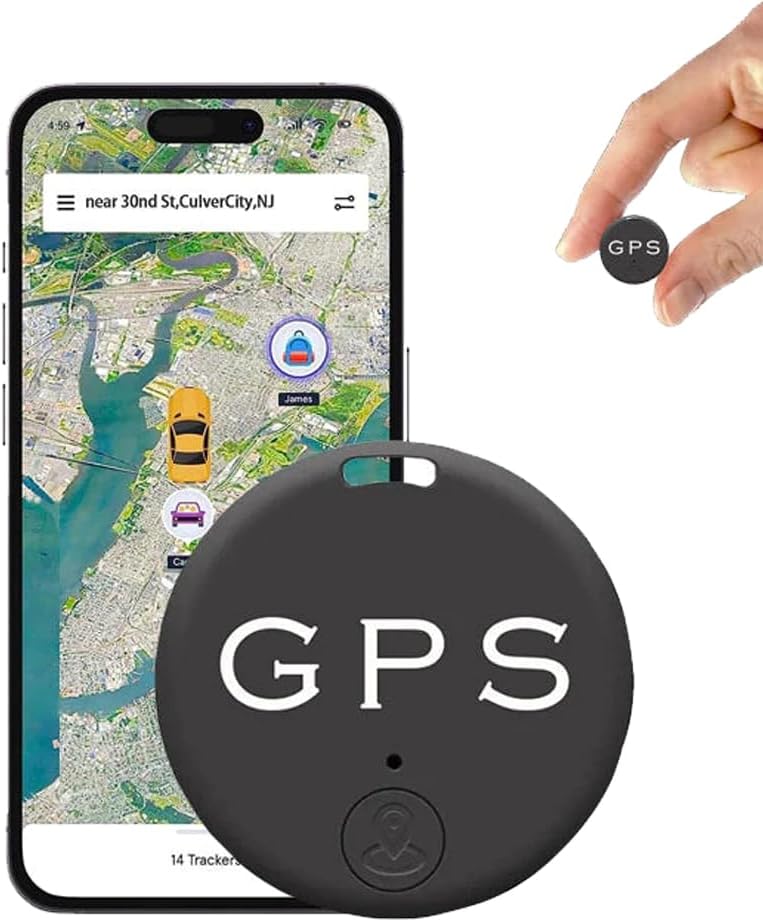 Compact GPS Locator with Strong Magnet and Long Battery - Luxicro