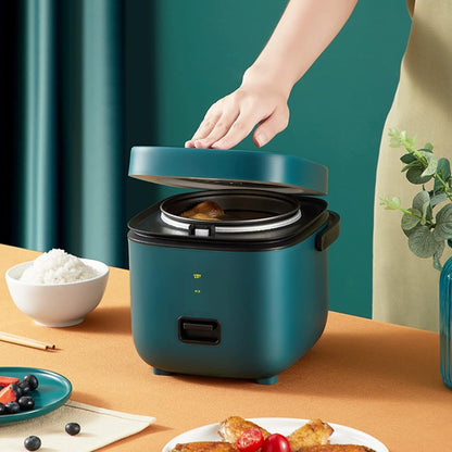 Compact Digital Rice Cooker with Steamer
