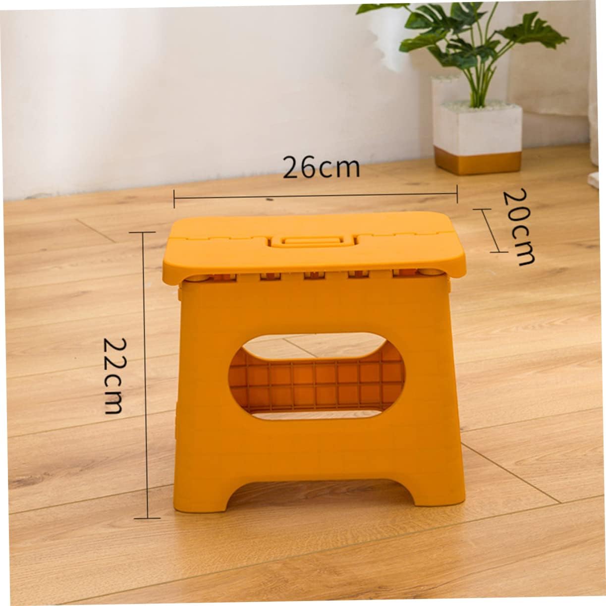 Compact Folding Step Stool with Grip Handle
