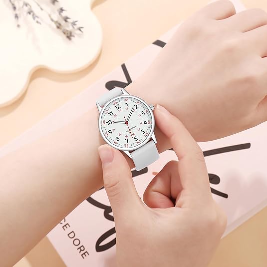 Stylish Women's Water Resistant Clip Watch