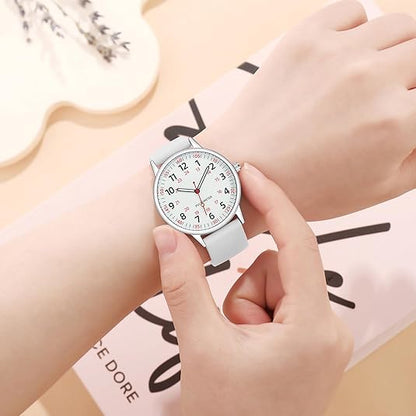 Stylish Women's Water Resistant Clip Watch