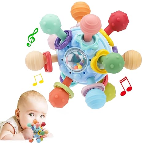 Gentle Teething Toys for Babies Relief - Luxicro