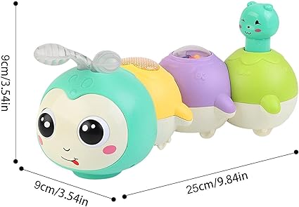 Fun Colorful Crawling Caterpillar Toy