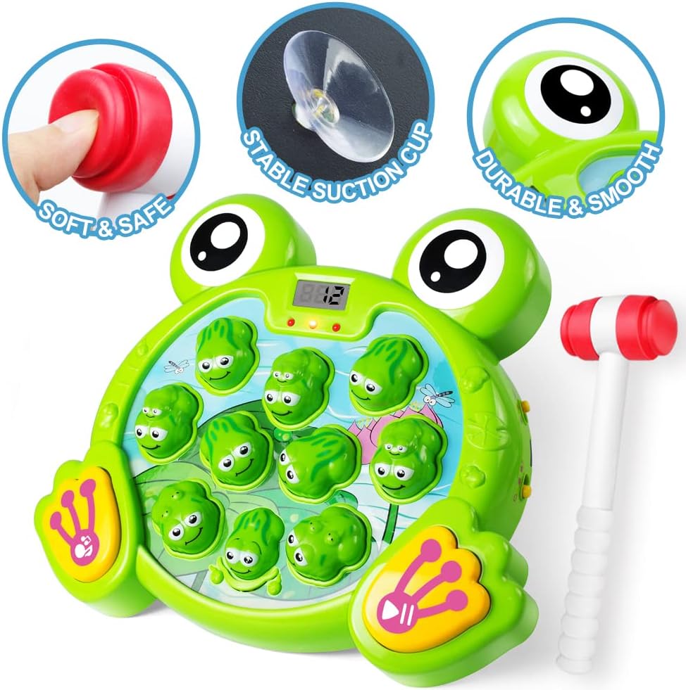 Colorful Learning Frog Figure for Children