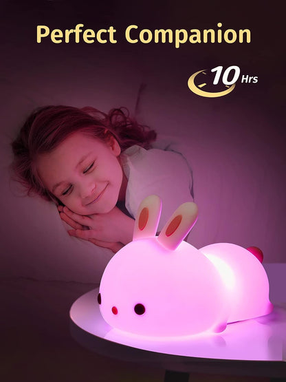 Bright Fun Bunny Night Lamp