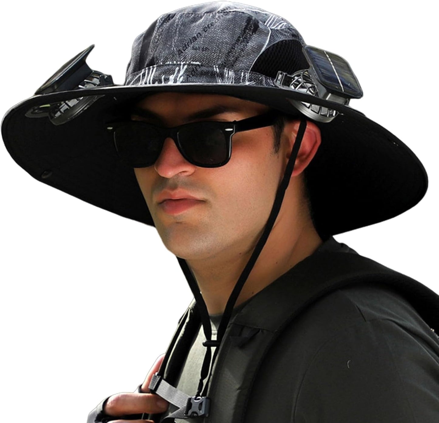 Breathable Outdoor Sun Hat with Cooling Fan