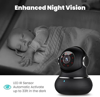 Wi-Fi Smart 360° Surveillance Camera Full View
