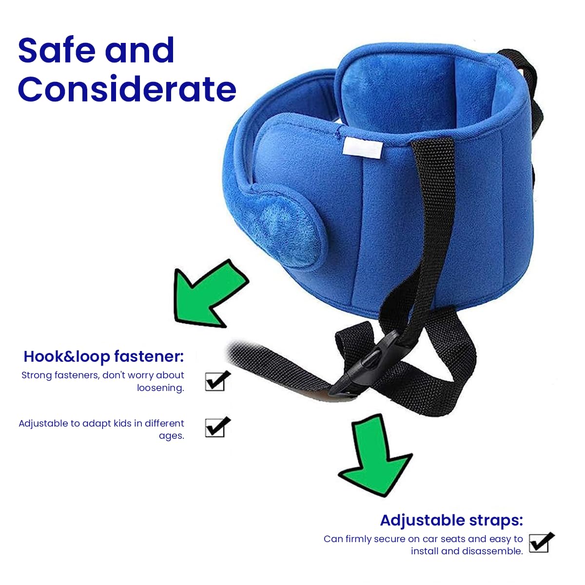 Comfortable Childrens Car Neck Pillow