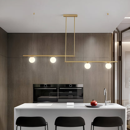 Stylish Clear Hanging Lamp
