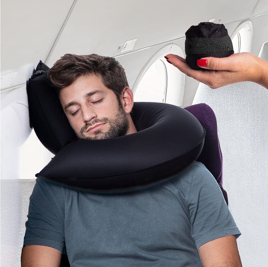 Comfortable Travel Neck Rest Pillow Set of 2 - Luxicro