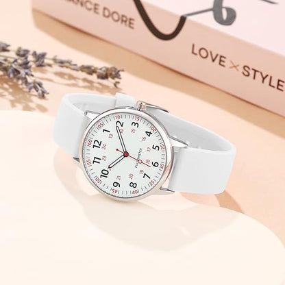 Stylish Women's Water Resistant Clip Watch