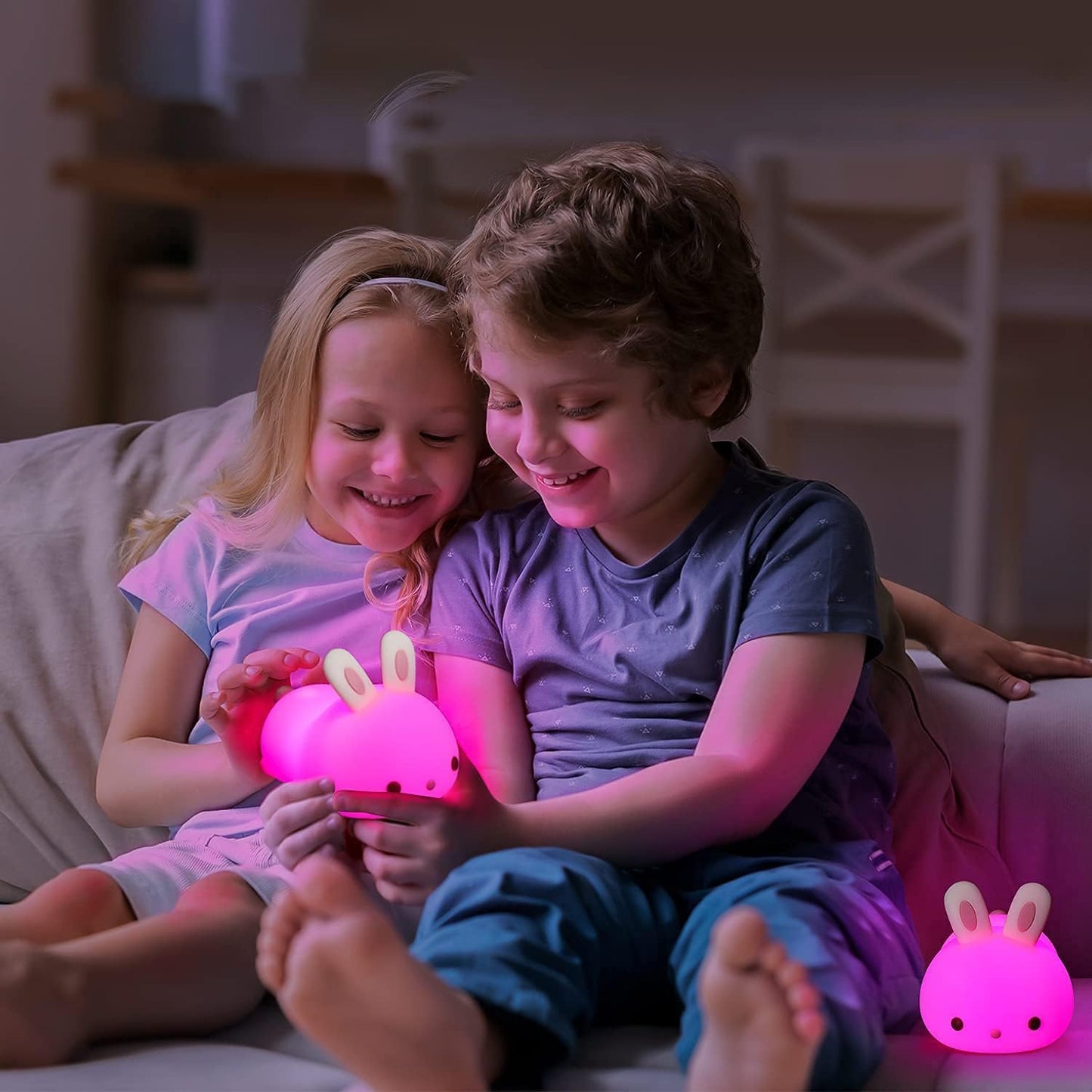 Bright Fun Bunny Night Lamp