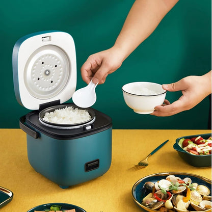 Compact Digital Rice Cooker with Steamer