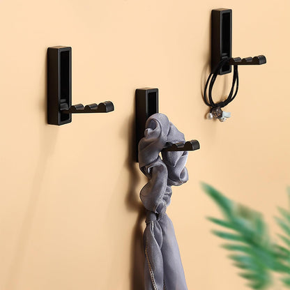 Space Saving Foldable Wall Hook with 90° Rotation