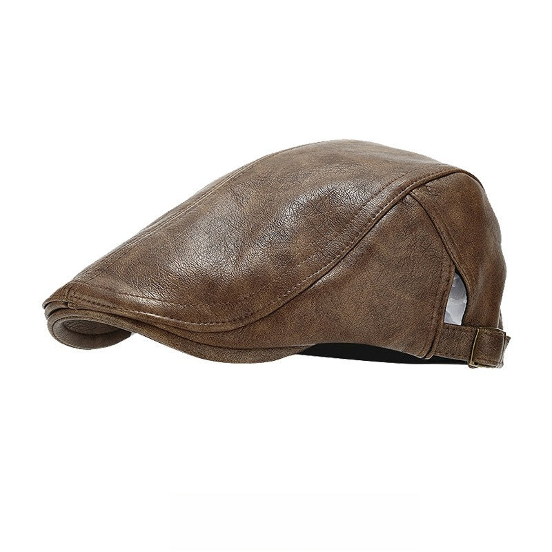 Classic Real Leather Cap