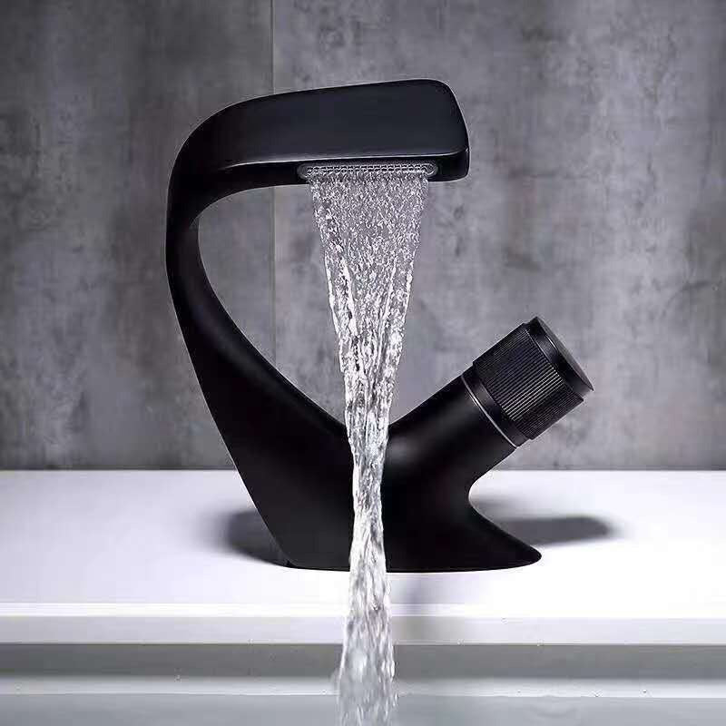 Luxury Bronze Kitchen Faucet with Gold Handle - Luxicro