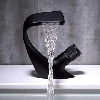 Luxury Bronze Kitchen Faucet with Gold Handle - Luxicro