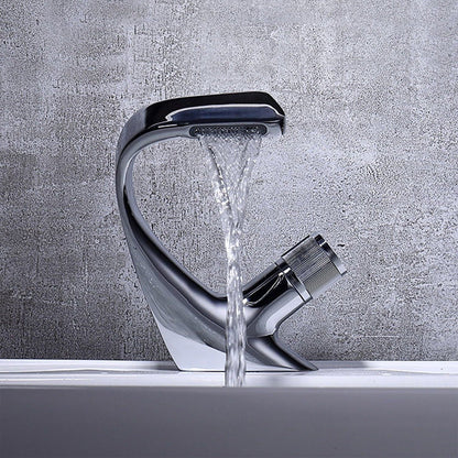 Luxury Bronze Kitchen Faucet with Gold Handle