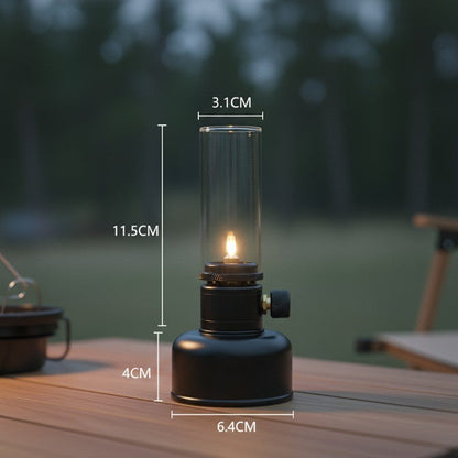 Small Outdoor Fire Pit Table Lamp