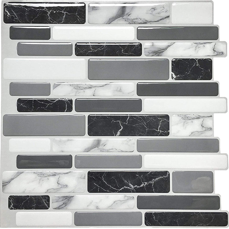 Colorful 3D Wall Art Decals Tiles