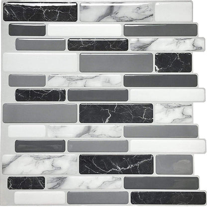 Colorful 3D Wall Art Decals Tiles