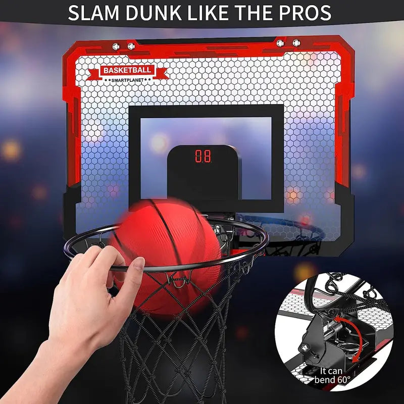Automatic Basketball Hoop Door Mount