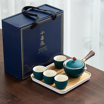 Traditional Porcelain Asian Tea Set