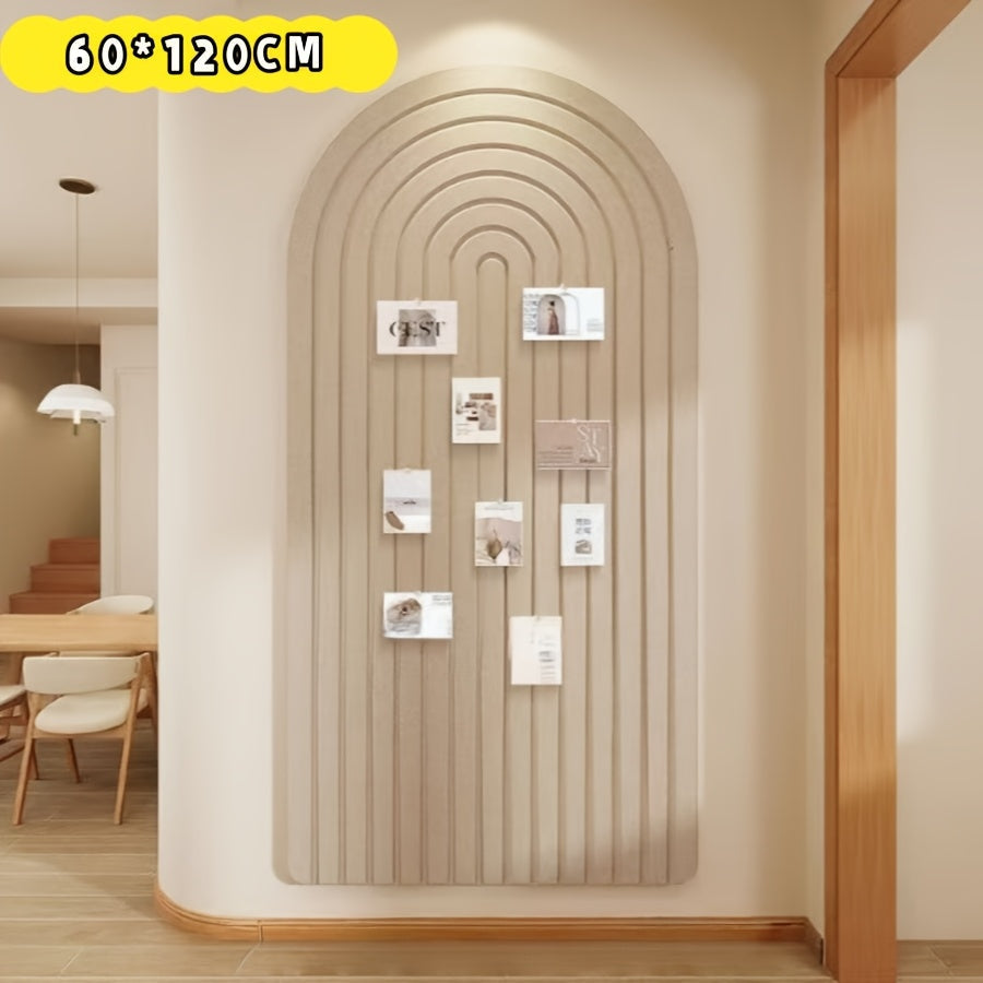 Stylish Large Felt Notice Board with Adhesive Strip - Luxicro