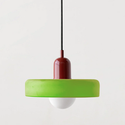 Stylish Hanging Glass Light for Kitchen Tables