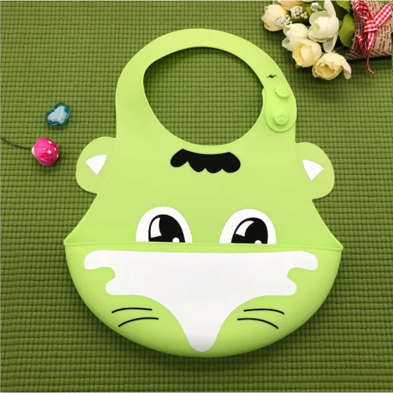 Adorable Infant Drool Bibs - Fun Animal Silicone Bib Set