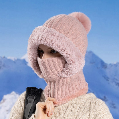 Warm Women's Cable Knit Winter Hat
