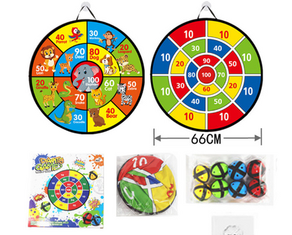 Fun Kids Dartboard Game Set - Luxicro
