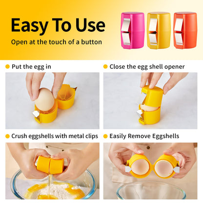 Simple Egg Shell Cracker Tool - Luxicro