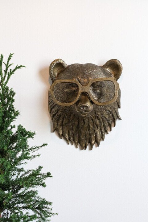 Vibrant Animal Head Wall Decor