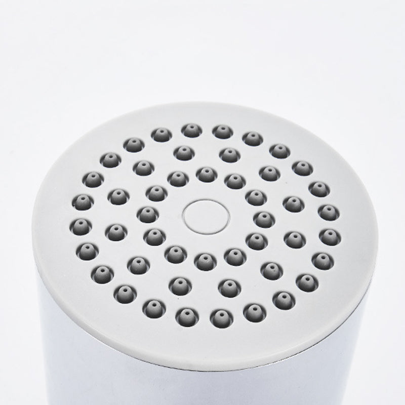 Silver Stainless Steel Wall Mount Round Shower Head