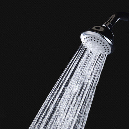 Silver Stainless Steel Wall Mount Round Shower Head