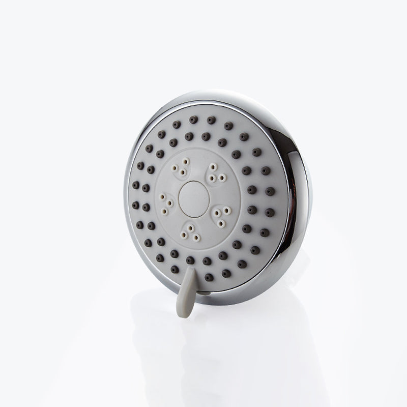 Silver Stainless Steel Wall Mount Round Shower Head
