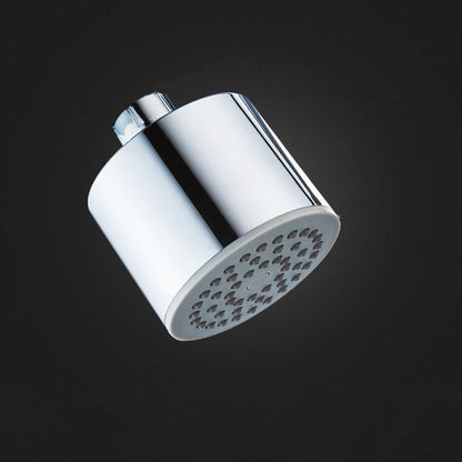 Silver Stainless Steel Wall Mount Round Shower Head