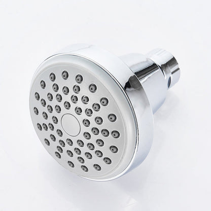 Silver Stainless Steel Wall Mount Round Shower Head