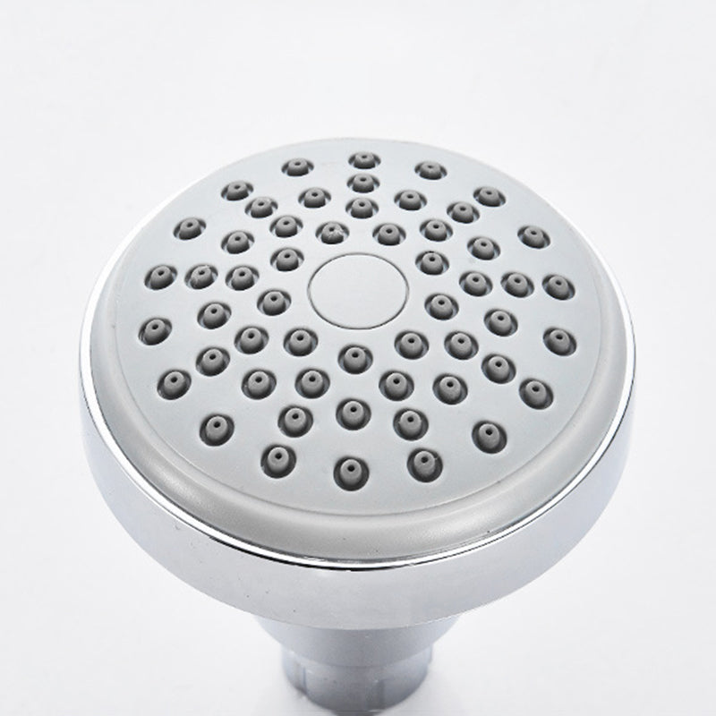 Silver Stainless Steel Wall Mount Round Shower Head
