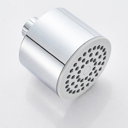 Silver Stainless Steel Wall Mount Round Shower Head