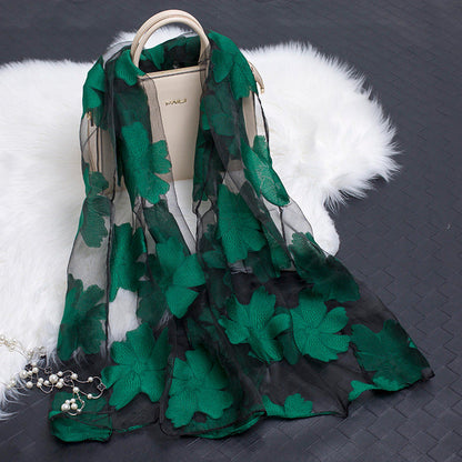 Beautiful Soft Floral Scarf