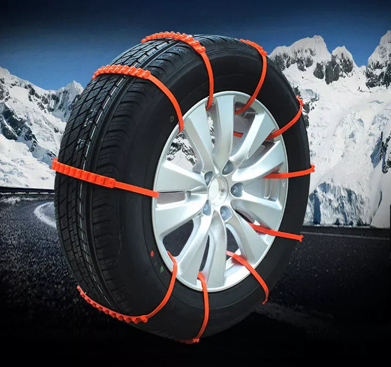 Cold Weather Auto Tire Snow Grip Set - Luxicro