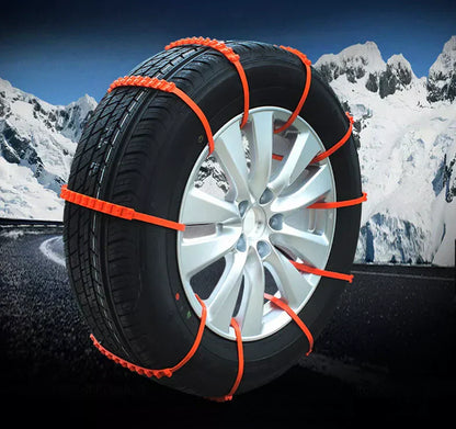 Cold Weather Auto Tire Snow Grip Set - Luxicro