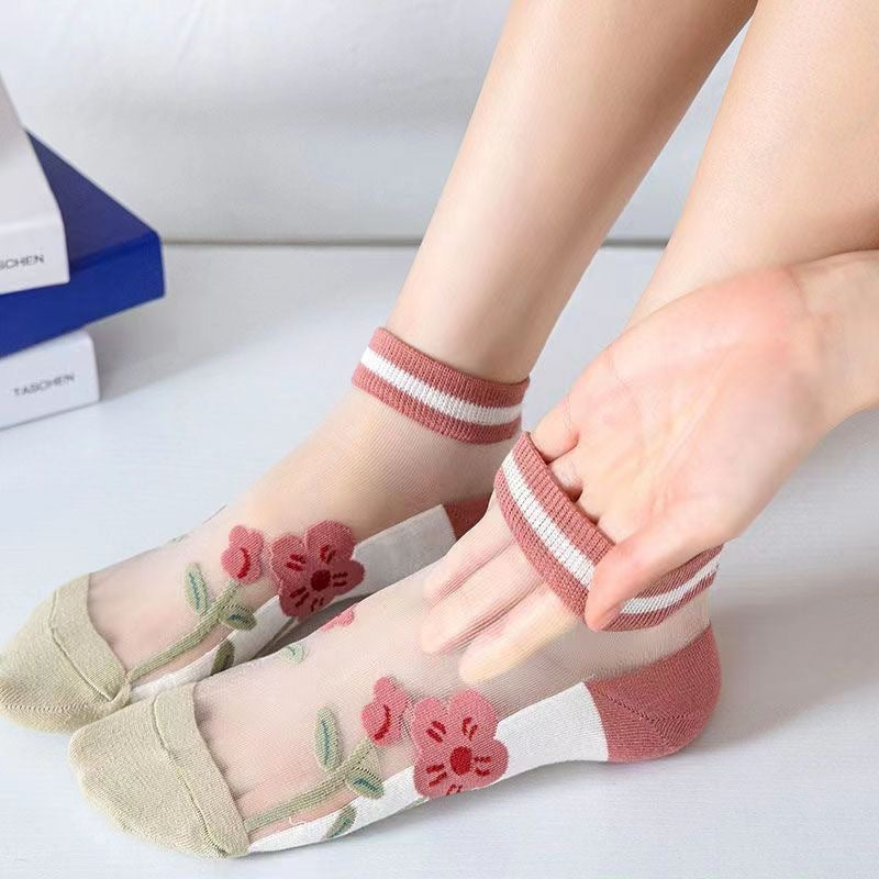 Breathable Mesh Sports Ankle Socks