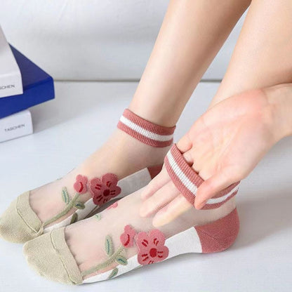 Breathable Mesh Sports Ankle Socks