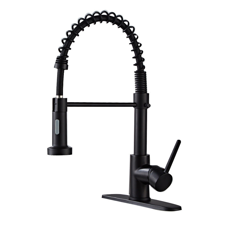 Premium 3-Function Brass Kitchen Sink Faucet Tap